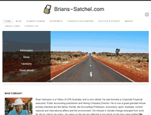 Tablet Screenshot of brians-satchel.com